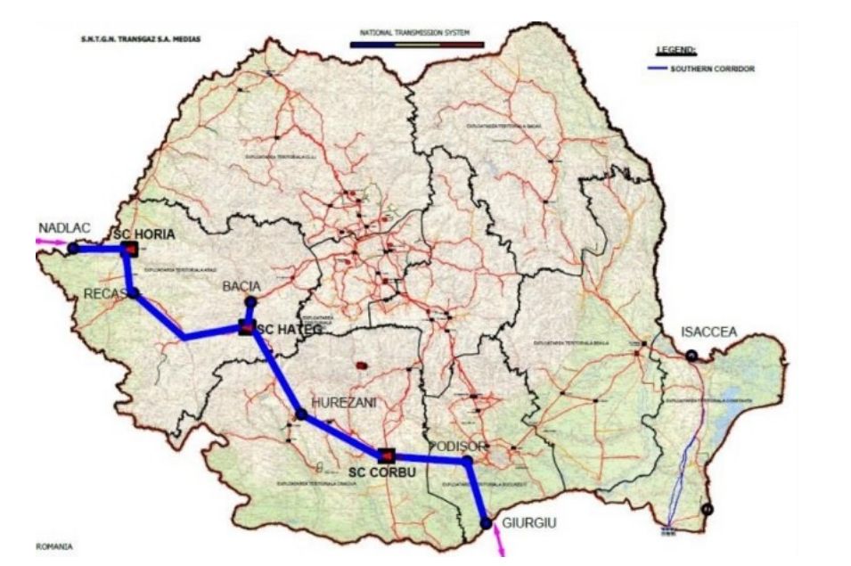 Románia gázimportja továbbra is zavartalan