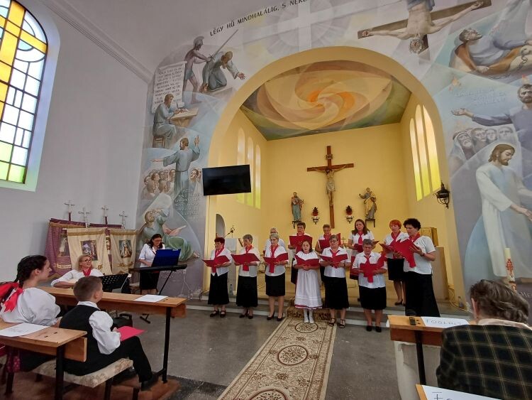 Egyházzenei hangverseny az Arad megyei Szentpálon