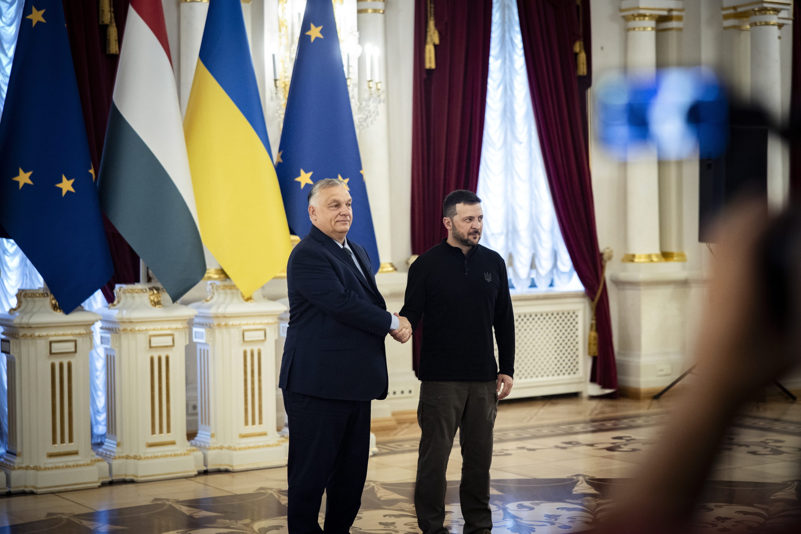 Kijevbe érkezett kedd reggel Orbán Viktor