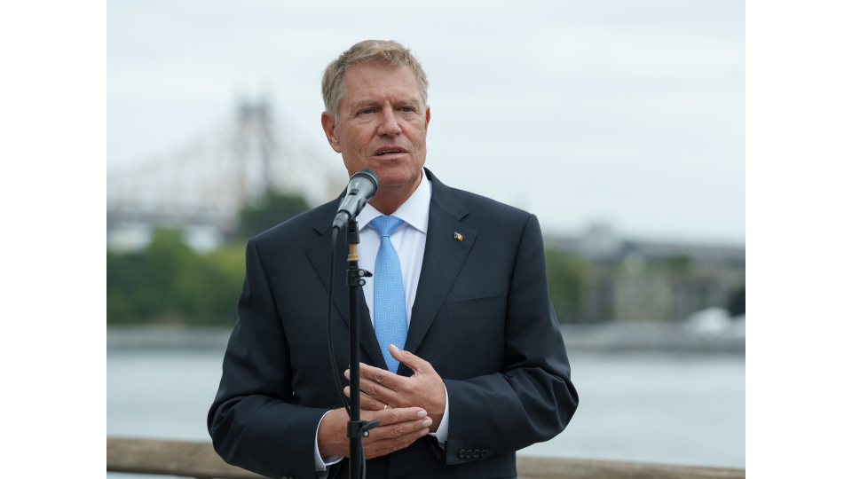 Klaus Iohannis Budapesten